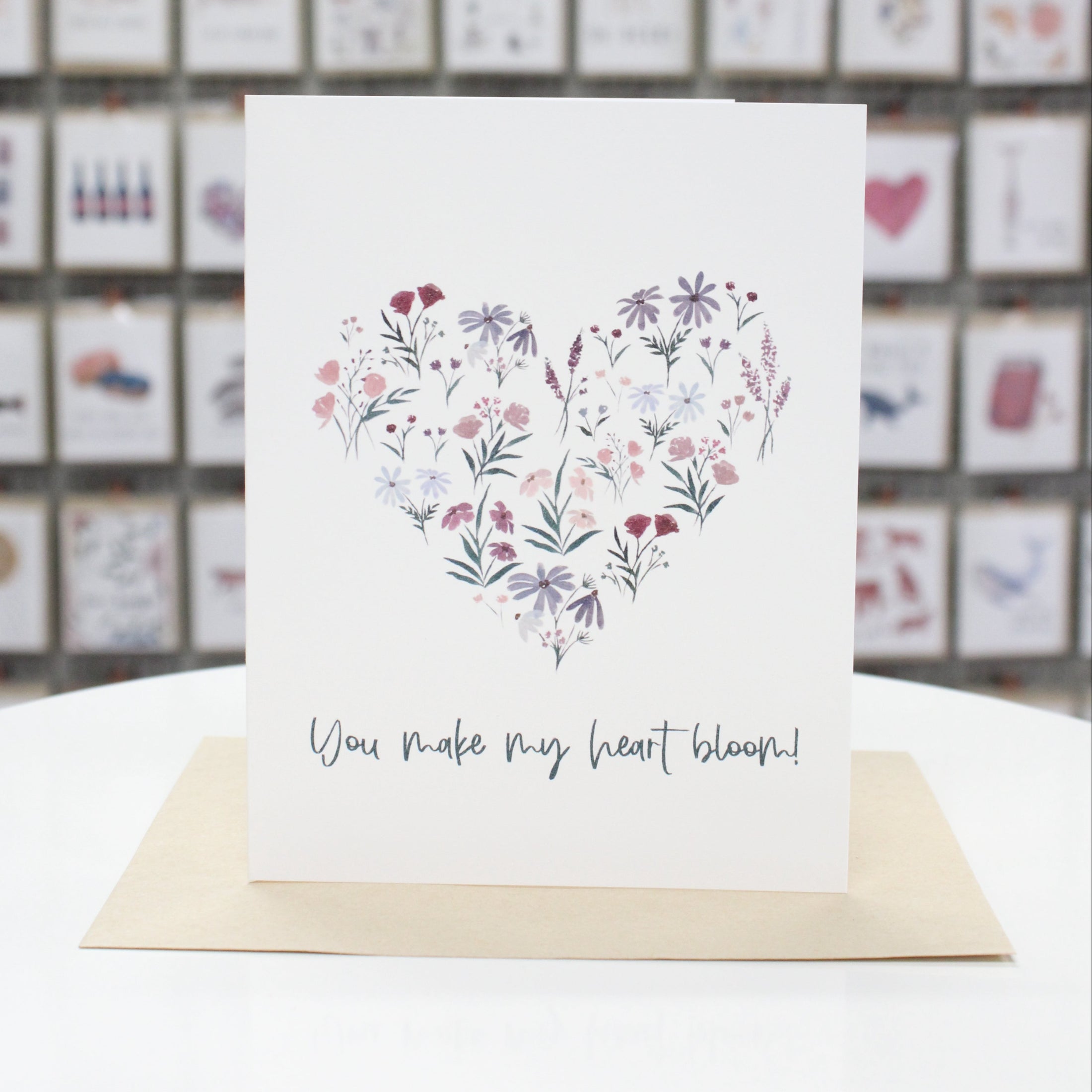 You Make My Heart Bloom | Greeting Card