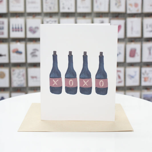 XoXo Bottles | Greeting Card